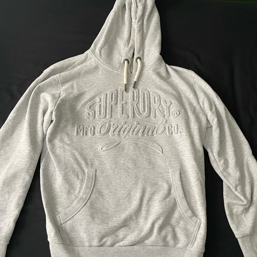 Superdry Gray Sweatshirt Casual Comfort